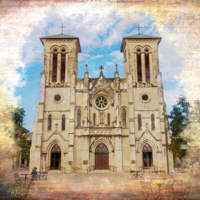 San Fernando Cathedral - Watercolor
