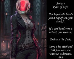 Woman with helmet